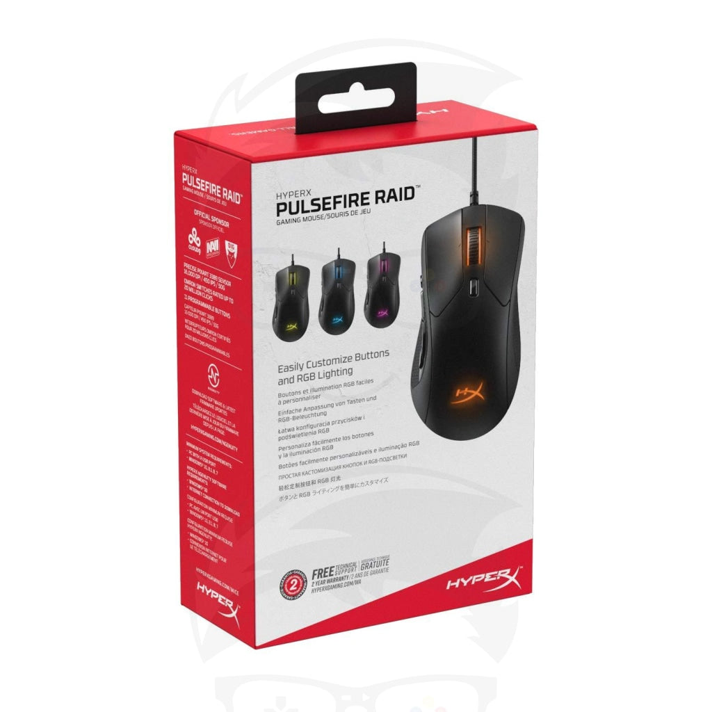 Hyperx Pulsefire Raid Gaming Mouse Hyperx Pulsefire Raid Gaming Mouse